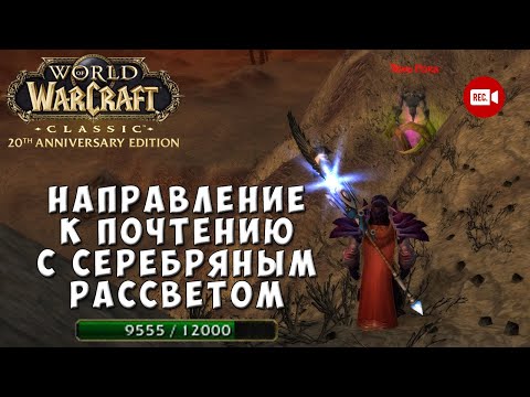 Видео: Направление к почтению с Серебряным Рассветом - WoW Classic Anniversary Edition