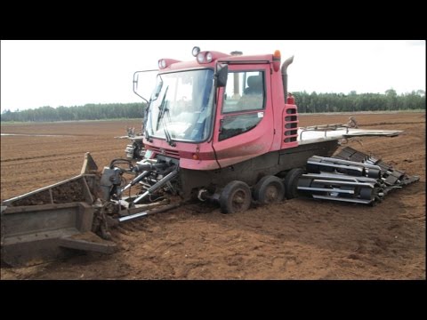 Видео: Слетела гусеница у ратрака и как обуть гусеничную ленту.