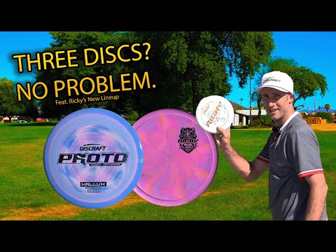 Видео: Испытание Рики Высоцки с тремя дисками: Hallux, Fossil и паттер!