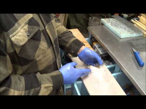 Видео: Профессиональная обработка меха, енот, часть 3. Высадка