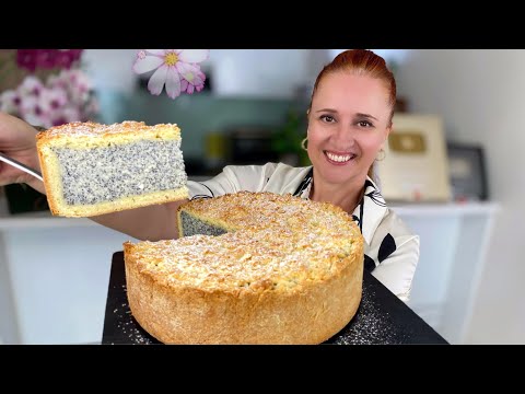 Видео: Новый КРЕМОВЫЙ ПИРОГ С МАКОМ Песочное тесто и Нежная Маковая начинка Люда Изи Кук выпечка пирога