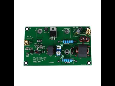 Видео: Power Amplifier 45W из Китая настройка и тестирование