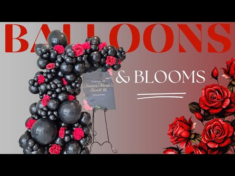 Видео: Гирлянда из воздушных шаров с надписью «Добро пожаловать» | Идеи оформления воздушными шарами | #...