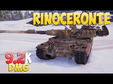 Видео: Rinoceronte - 7 Kills 9.2K DMG - Куда лучше? - Мир Танков