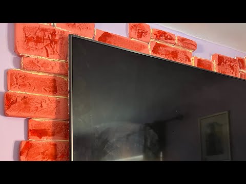 Видео: Как да си Направим Декоративни тухли 