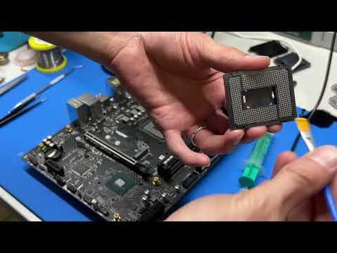 Видео: Что делать, если сокет недосел?🤬🤯 Замена сокета LGA1700👍