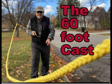 Видео: Секрет заброса на 60 футов при ловле рыбы нахлыстом