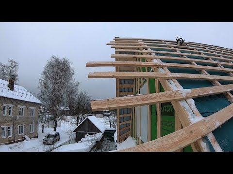 Видео: Как быстро и ровно оформить свес крыши!