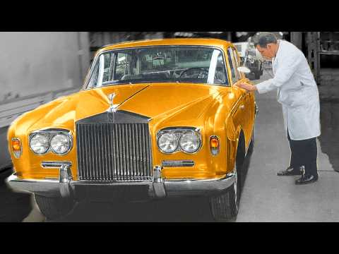 Видео: Внутри ретро-фабрики Rolls-Royce UK – линия по производству автомобилей класса люкс 1990-х годов ...