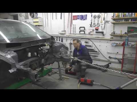 Видео: Солярис воскресший из ада. Body repair after an accident.