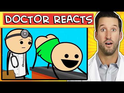 Видео: Doctor ER смотрит на травмы из мультики ютуберов | Сборник