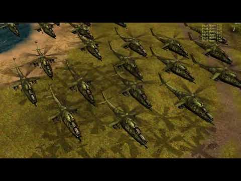 Видео: НОВЫЙ МОД: ОГНЕННЫЙ ШТОРМ: ГЛА -  ВЕРТОЛЕТЫ, ПУШКИ И ПОВЫШЕНИЯ - GENERALS OPERATION FIRESTORM ZH