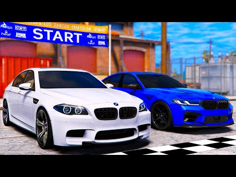 Видео: BMW M5 F10 ПРОТИВ BMW M5 F90 НА ГОНКАХ! МАШИНА ИЗ ОБНОВЛЕНИЯ! - BLACK RUSSIA (CRMP MOBILE) 🌊ВОТЕР