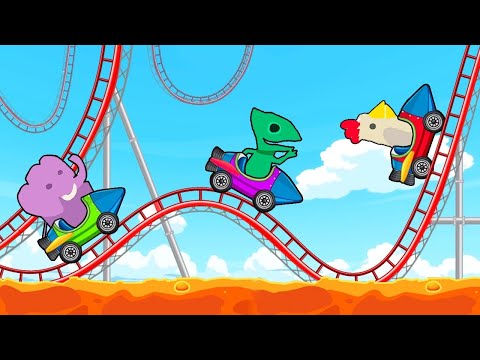 Видео: НОВЫЕ КАРТЫ! ТОЛКАЕМСЯ НА АМЕРИКАНСКИХ ГОРКАХ! - Ultimate Chicken Horse!