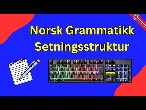 Видео: Как строить предложения на норвежском | Простое руководство по пунктам