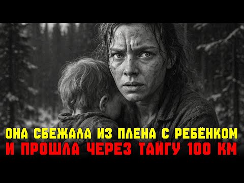 Видео: Она сбежала из плена с ребёнком… и прошла через тайгу 100 км!