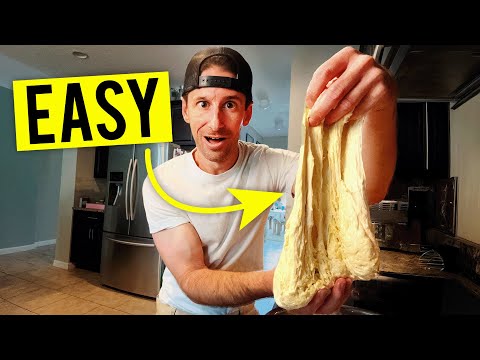 Видео: Приготовить тесто для пиццы «Бабушка» легко