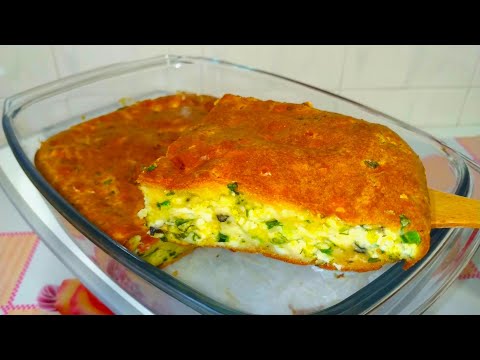 Видео: Вкуснятина на Завтрак к чаю👍 Быстрый и Простой рецепт! Лучшее тесто для Пирогов без дрожжей!