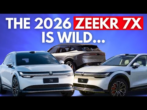 Видео: Zeekr представляет НОВЫЙ 7X с зарядкой 900 В, 700 кВт и разгоном от 0 до 100 миль за 2,9 секунды