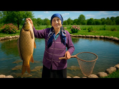 Видео: Из озера на тарелку 🐟 Невероятный бабушкин рецепт жареного карпа!