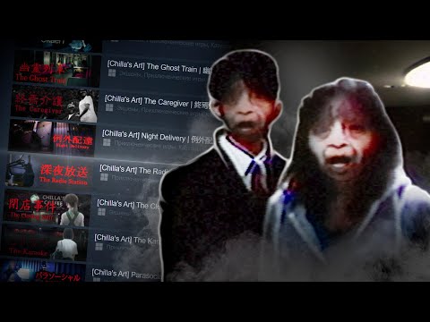 Видео: Настоящие японские VHS ужасы | игры Chilla’s Art