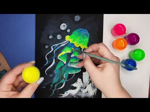 Видео: часть 2. Флуоресцентный акрил