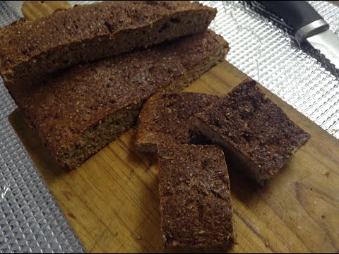 Видео: Отрубной хлеб по Дюкану Атака Bran bread according to Dukan Attack