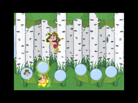 Видео: Развитие фонематического слуха."Грибники"- 2