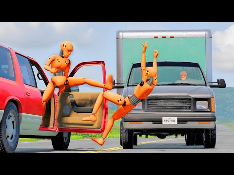 Видео: Безумная машина против злой машины — BeamNG.Drive