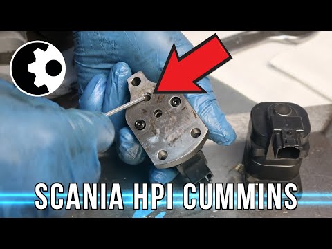 Видео: Обзор актуаторы Scania HPI Cummins устройство и ремонт.
