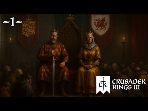 Видео: Crusader Kings 3 👑 Рождение королевства | Прохождение #1