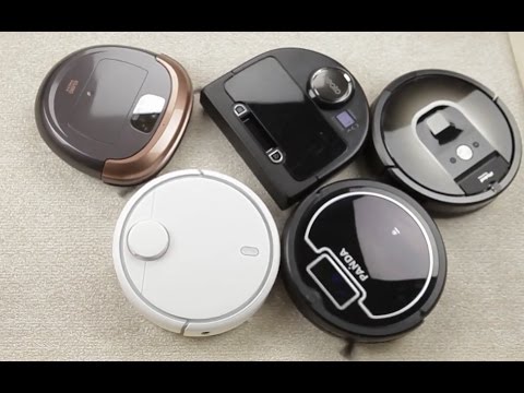 Видео: 2016 Полный тест-обзор лучших роботов-пылесосов iCLEBO, Neato, iRobot, Xiaomi и Panda