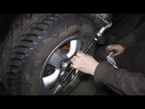 Видео: Замена рулевых тяг и наконечников Hyndai Santa Fe