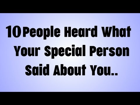 Видео: 💸 10 человек услышали, что сказал о вас ваш любимый человек..