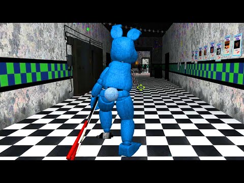 Видео: АНИМАТРОНИКИ ПУГАЮТ ОХРАННИКА FNAF 2 COOP ► Garry's Mod