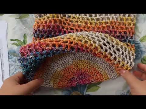 Видео: "Вяжу сама" сумка-авоська крючком 1 часть. Круглое донышко с нуля