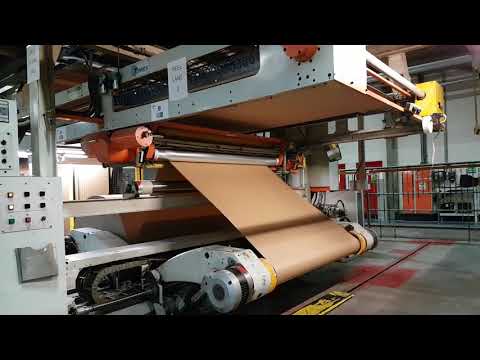 Видео: Гофроагрегат Митсубиши. Ширина: 2200 мм.