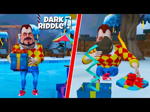 Видео: ЛУЧШИЙ ПОДАРОК Для СОСЕДА! Новогоднее ОБНОВЛЕНИЕ в Игре Dark Riddle 2 STORY MODE