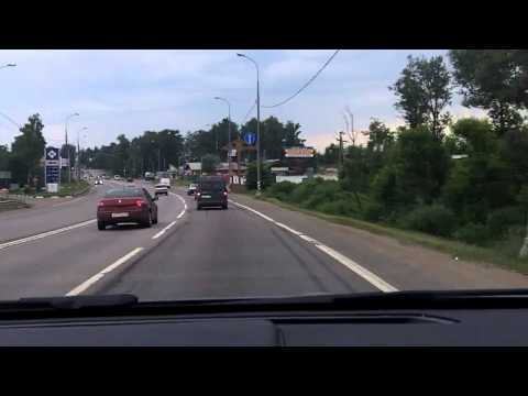 Видео: Москва (Бутырский) - Дубна / Moscow - Dubna 08/06/2014 (timelapse 4x)