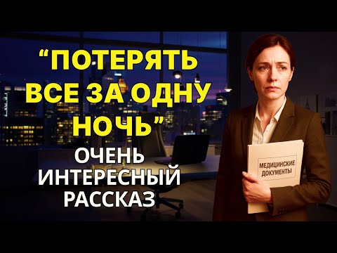 Видео: "ПОТЕРЯТЬ ВСЕ ЗА ОДНУ НОЧЬ". Слушала рассказ на одном дыхании... История, которую вы запомните.