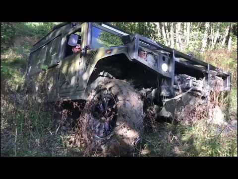 Видео: Выезд в гряз. Toyota Mega Cruiser. Уазик. SRS 93 (2019)