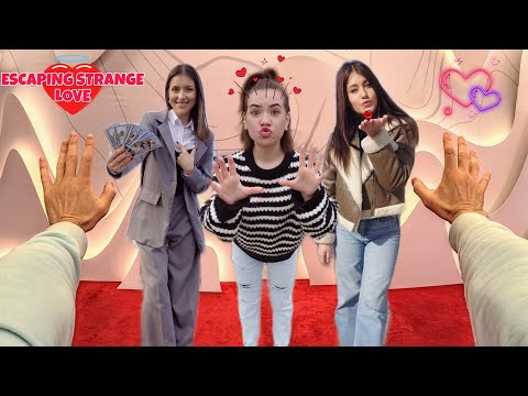 Видео: ЭТИ СТРАННЫЕ ДЕВУШКИ ХОТЯТ, ЧТОБЫ Я БЫЛ ИХ ПАРНЕМ (Romantic Valentine's Day Story Parkour POV)