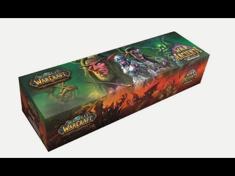 Видео: Распаковка World of Warcraft: TCG War of the Ancients Epic Collection: DROP?Yes.Unboxing! Loot boxes