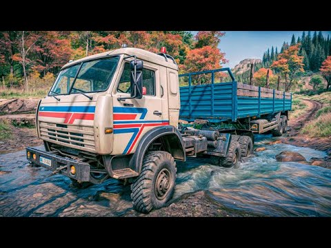 Видео: ПЕРВОЕ ЗАДАНИЕ — И СРАЗУ ХАРДКОР! КАМАЗ vs ГРЯЗЬ в SnowRunner