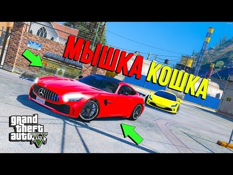 Видео: КОШКИ МЫШКИ В GTA 5 ONLINE! ПОПРОБУЙ УЙТИ ОТ FERRARI!