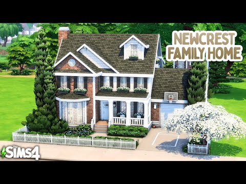 Видео: Загородный дом для большой семьи🏡The Sims 4 Быстрая сборка || Без CC