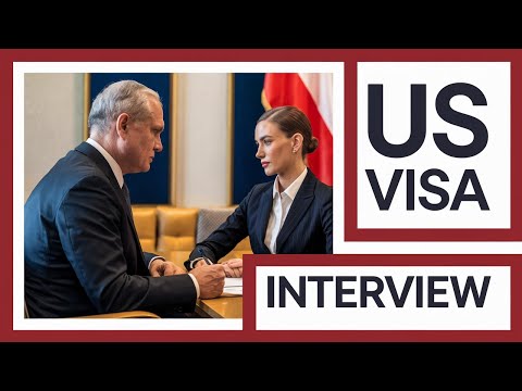 Видео: 🇺🇸 Вопросы и ответы на собеседование для получения туристической визы в США