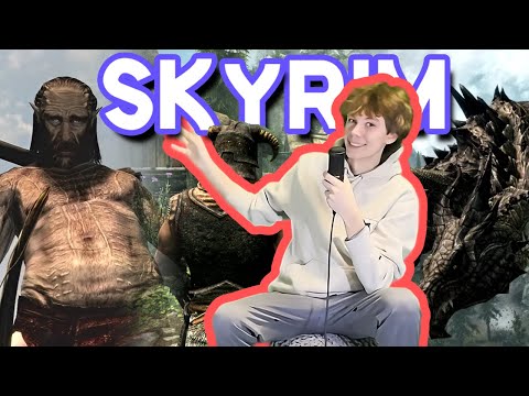 Видео: Я впервые попробовал поиграть в Skyrim... В 2024 году