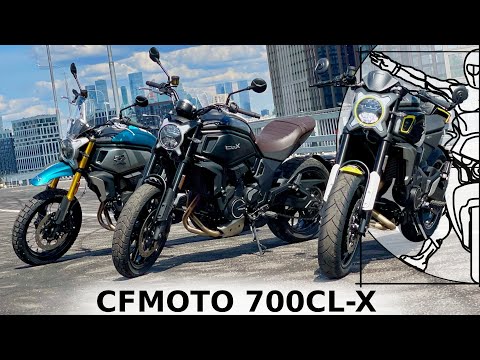 Видео: Sport, Adventure и Heritage: Сразу три CFMOTO 700CL-X в обзоре Алексея Кузнецова