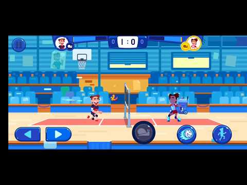 Видео: Прохождение стадион 1 Волейбол - Volleyball Challenge (3 серия)